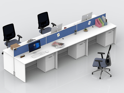 屏风工作位 现代化办公空间的核心设备